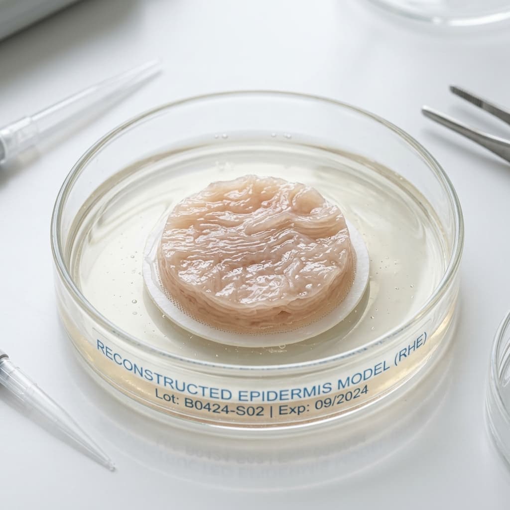Reconstructed human epidermis model